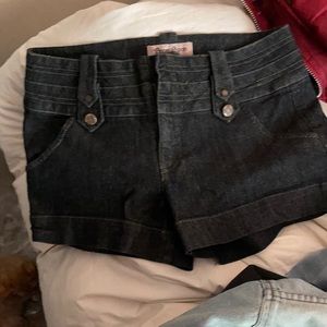 boom boom denim jean shorts size 11